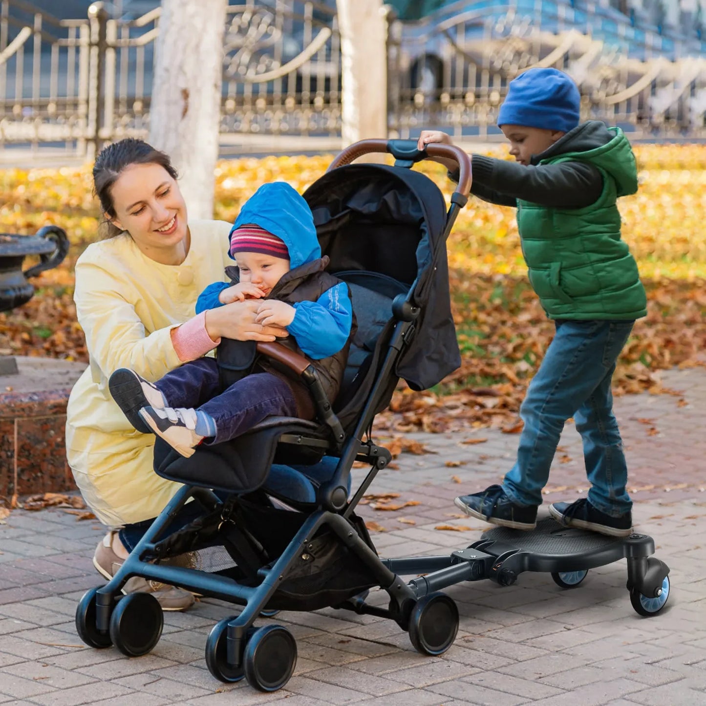 Stroller Ride-On Board Seat