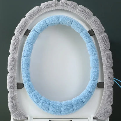 Cozy Winter Toilet Cushion