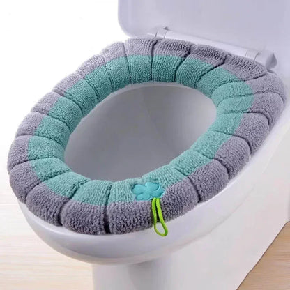 Cozy Winter Toilet Cushion